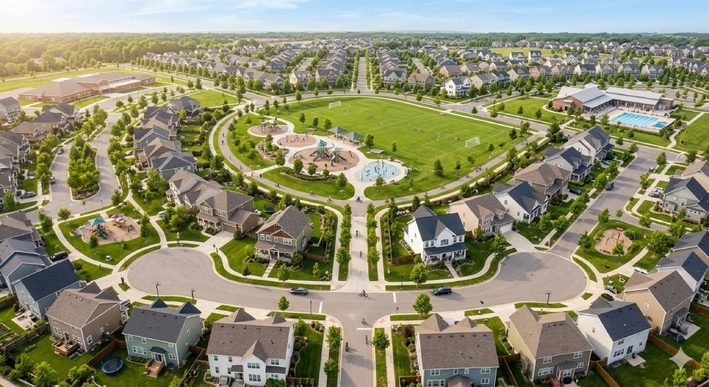 neighborhood layout